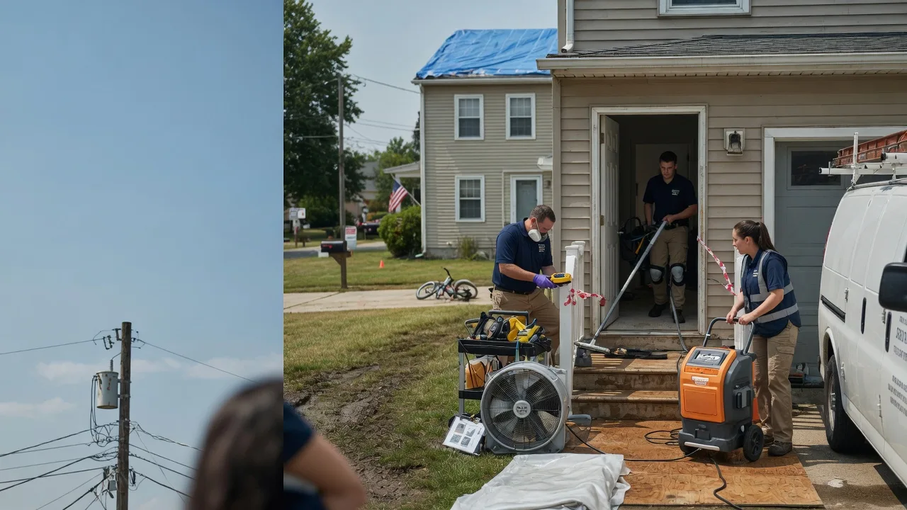 Water Damage Repair in Bone Gap, IL near me